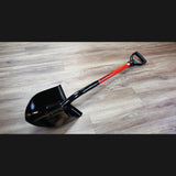 "OVERLANDER" (Flame Red) Spade Shovel