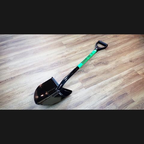 "OVERLANDER" (Neon Green) Spade Shovel